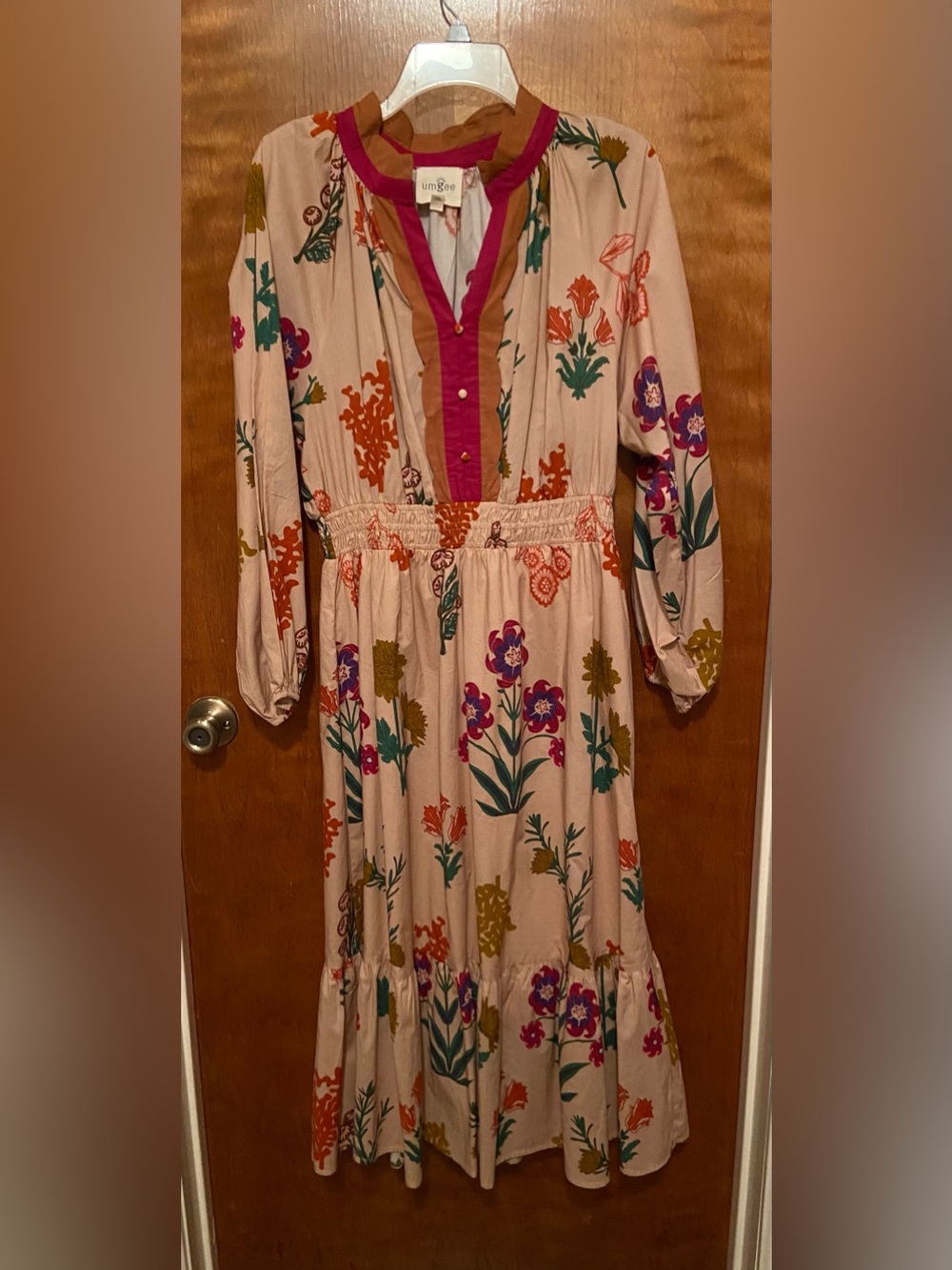 Umgee Floral Maxi Dress